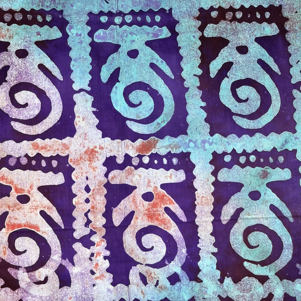 African Fabric Wax Batik #1094