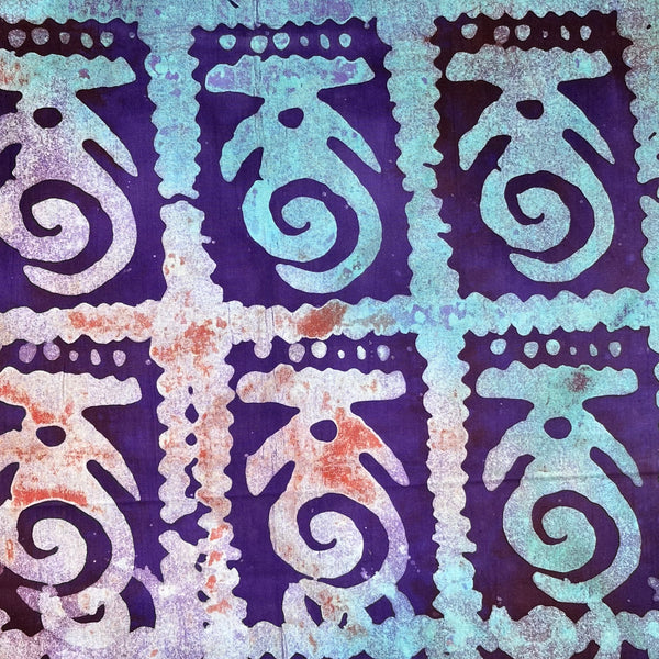 African Fabric Wax Batik #1094