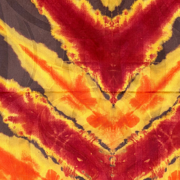 African Tie Dye Fabric 163 - Ananse Village