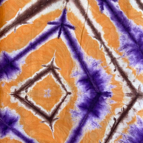 African Tie Dye Fabric 148 - Ananse Village