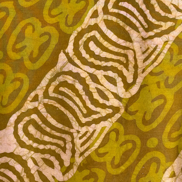 African Fabric Wax Batik #1014