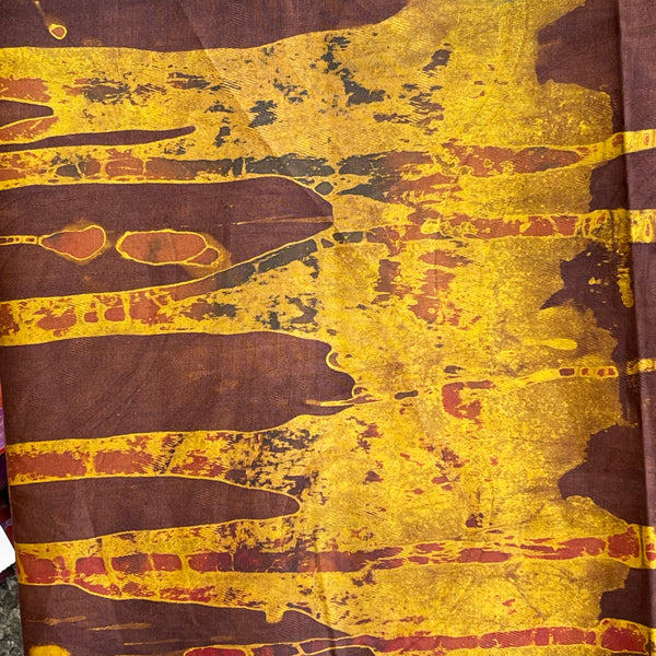 African Fabric Wax Batik #1013