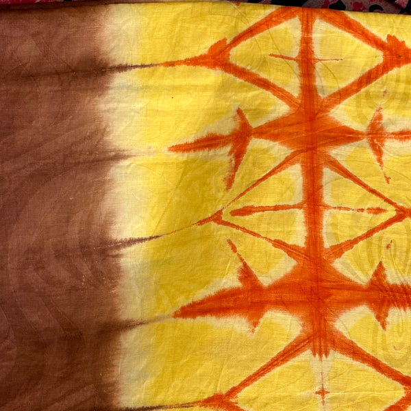 African Tie Dye Fabric #156 - Ananse Village