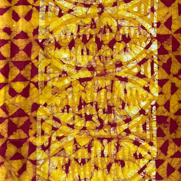 African Fabric Wax Batik #961