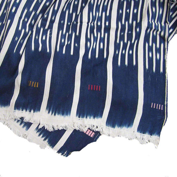 Vintage Baule Indigo Textile #333,Indigo,Ananse Village