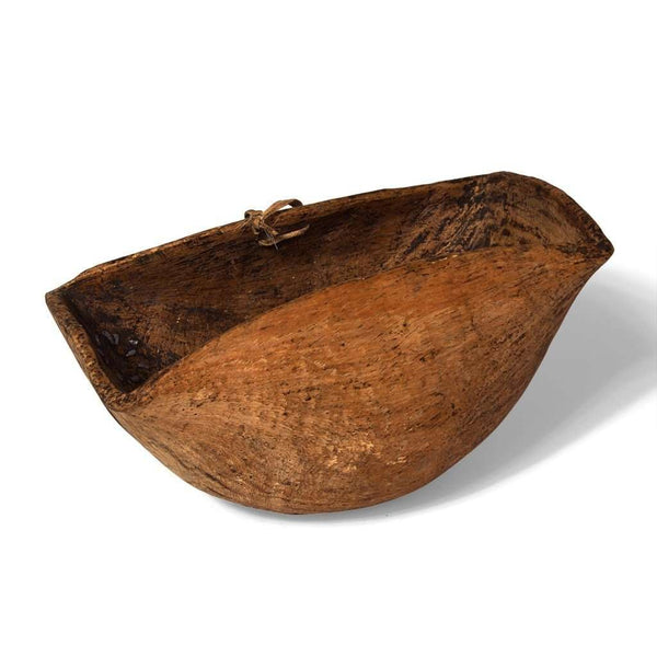 Vintage Turkana Wooden Bowl  #185,Wooden Container,Ananse Village