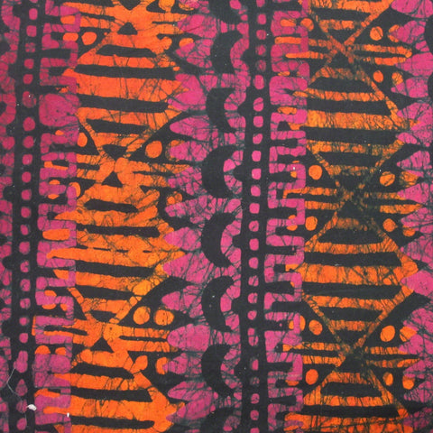 African Batik Fabric - Ananse Village