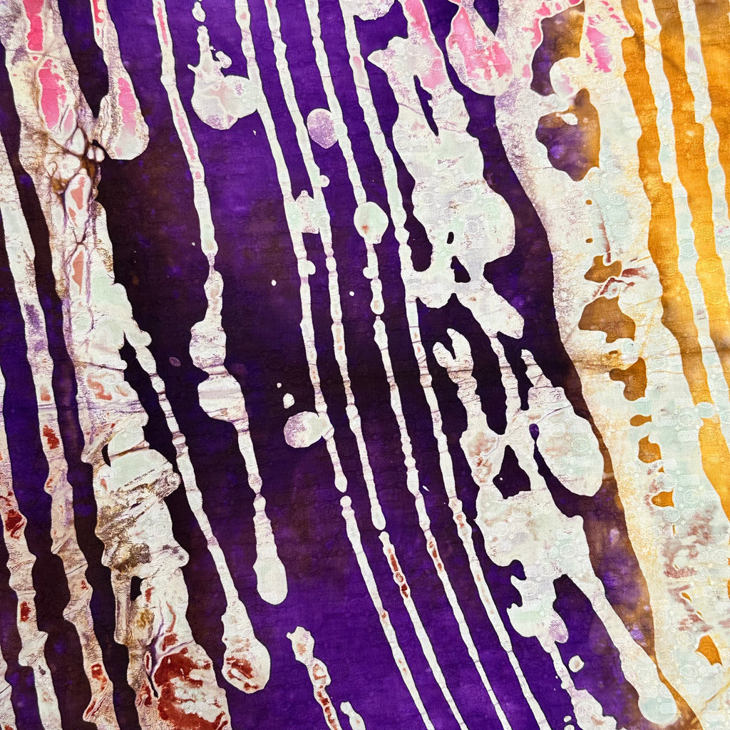 African Fabric Wax Batik #2070 - Ananse Village