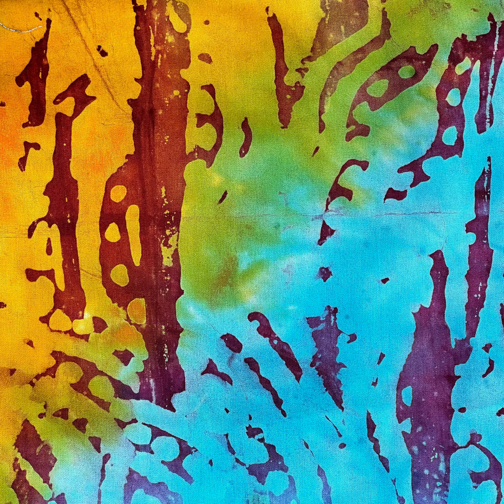 African Fabric Wax Batik #2043