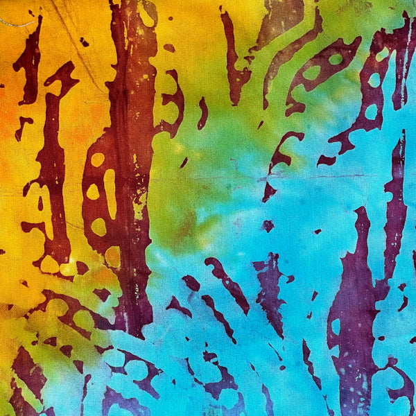 African Fabric Wax Batik #2043