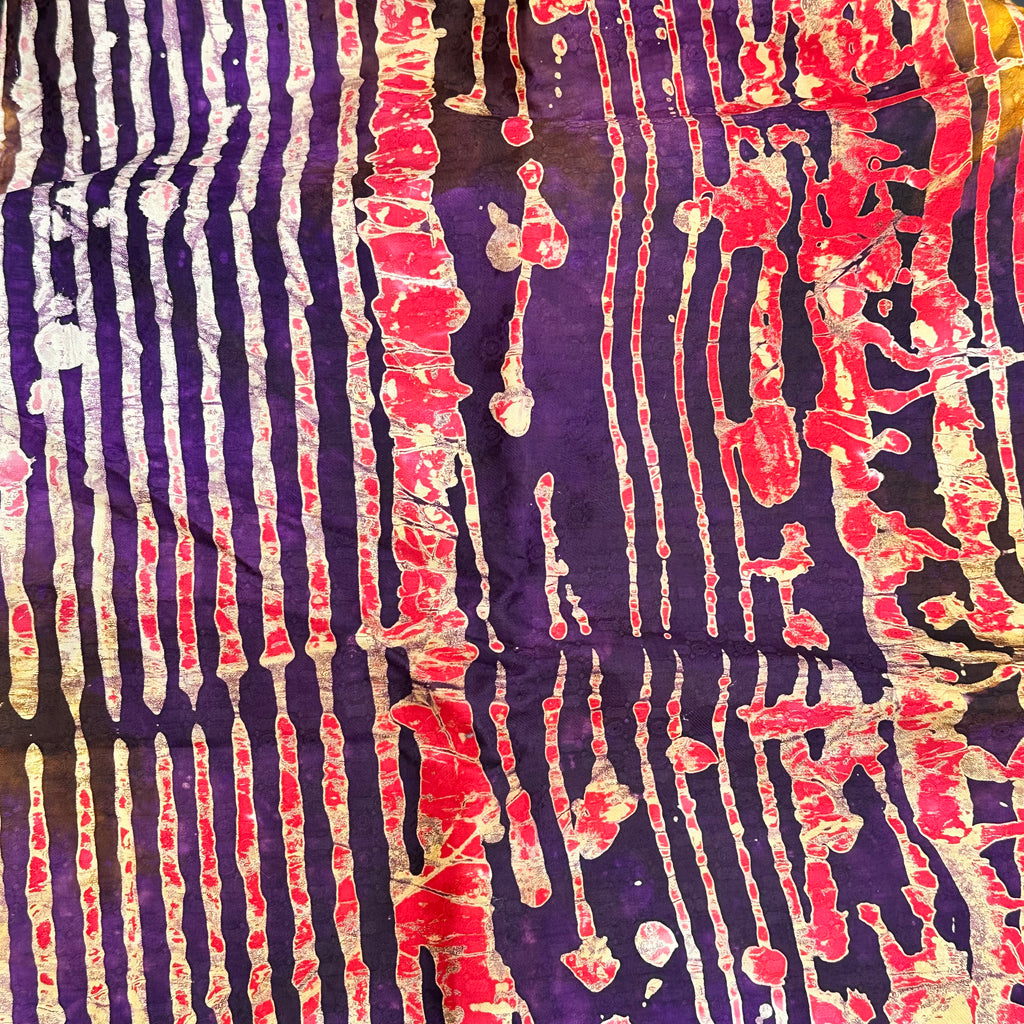 African Fabric Wax Batik #2070 - Ananse Village