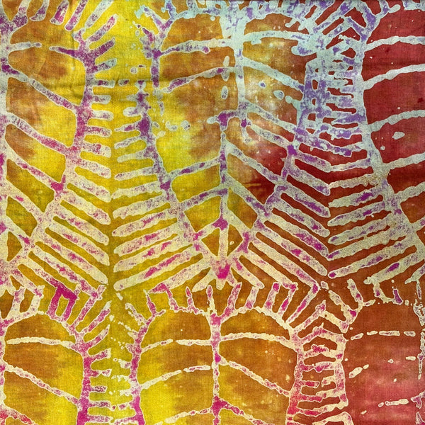 African Fabric Wax Batik #1087