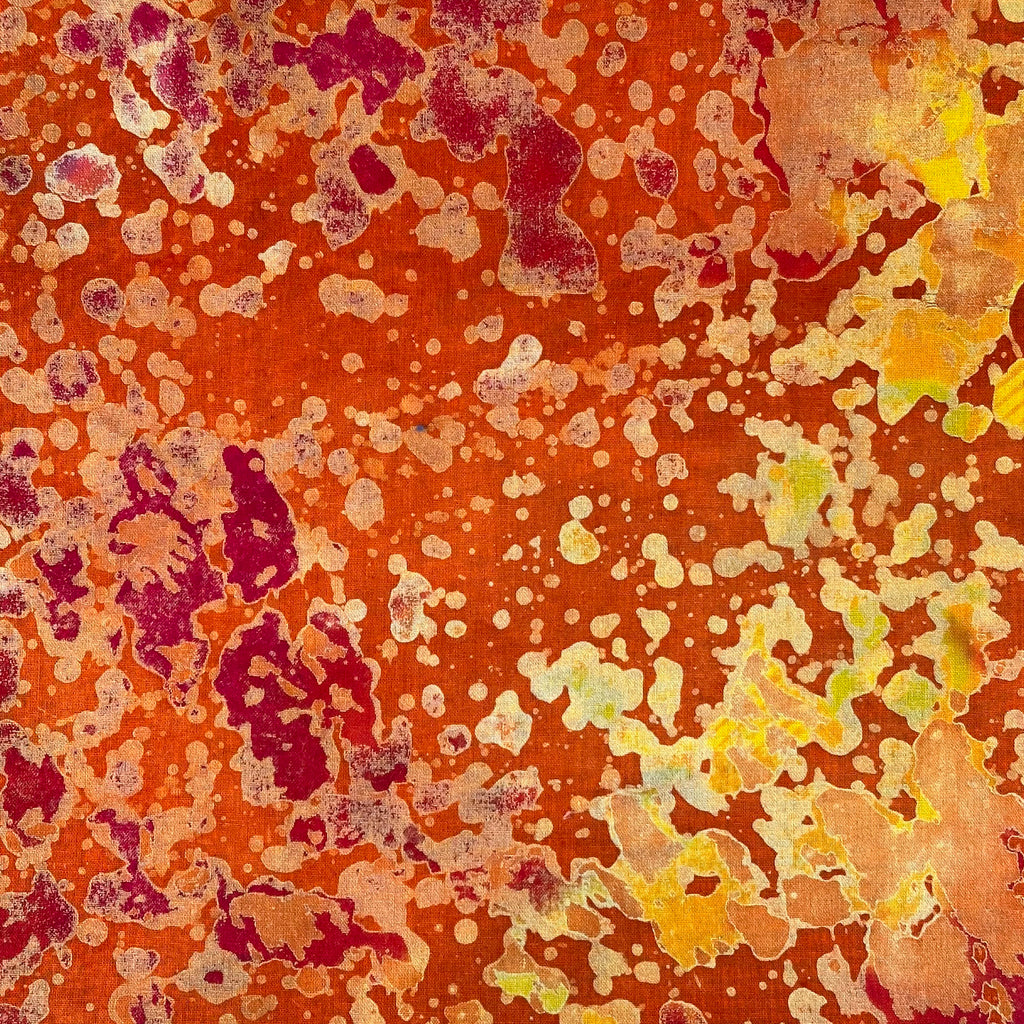 African Fabric Wax Batik #1081