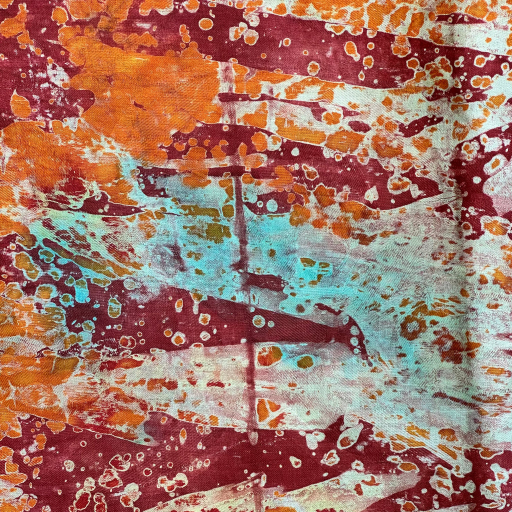 African Fabric Wax Batik #2040