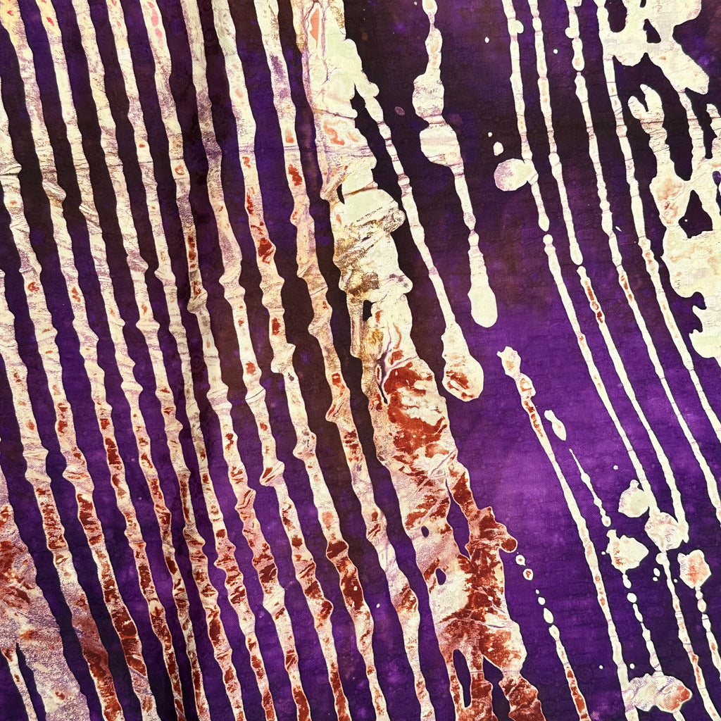 African Fabric Wax Batik #2070 - Ananse Village