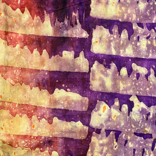 African Fabric Wax Batik #2033