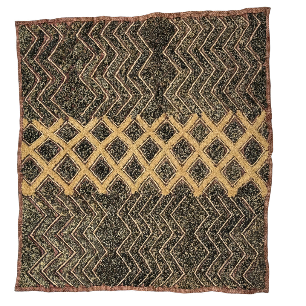Congo Raffia Kuba Cloth #81