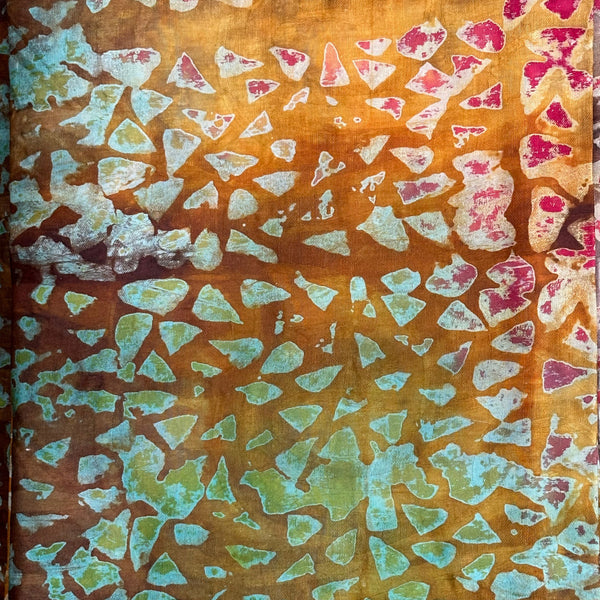 African Fabric Wax Batik #2008
