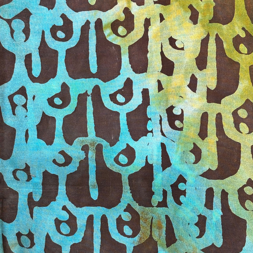 African Fabric Wax Batik #2011