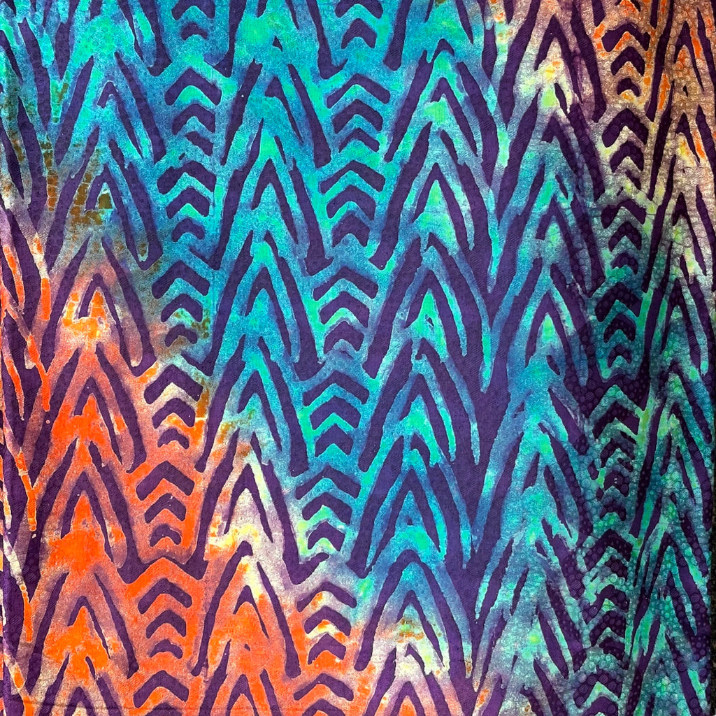 African Fabric Wax Batik #2009