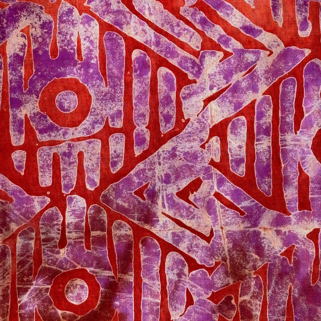 African Fabric Wax Batik 2087 - Ananse Village
