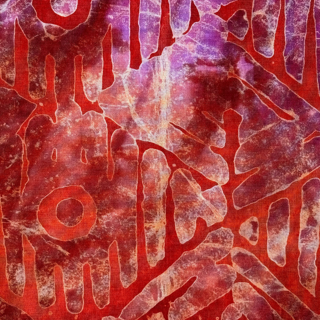 African Fabric Wax Batik 2087 - Ananse Village