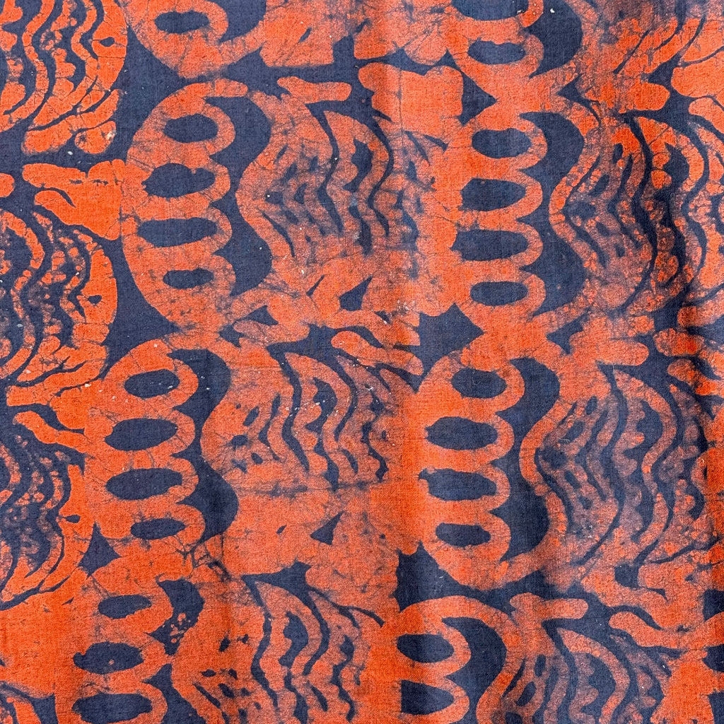 African Fabric Wax Batik 3004 - Ananse Village