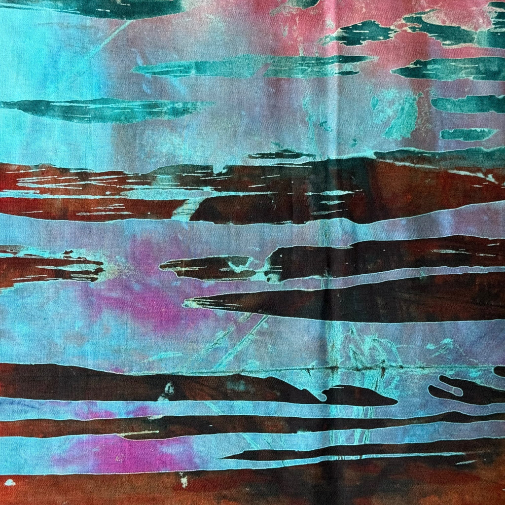 African Fabric Wax Batik 3006 - Ananse Village