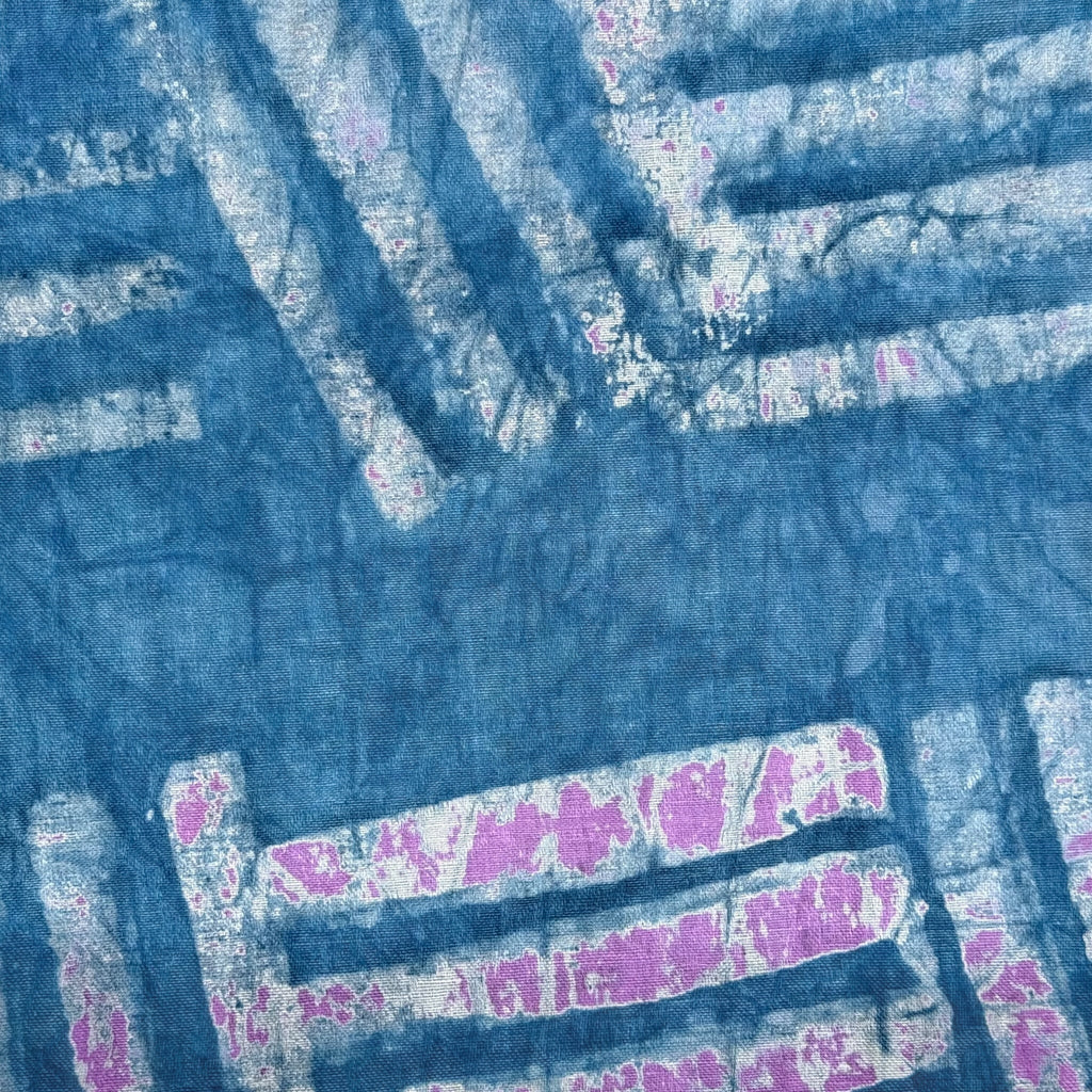 African Fabric Wax Batik 3008 - Ananse Village