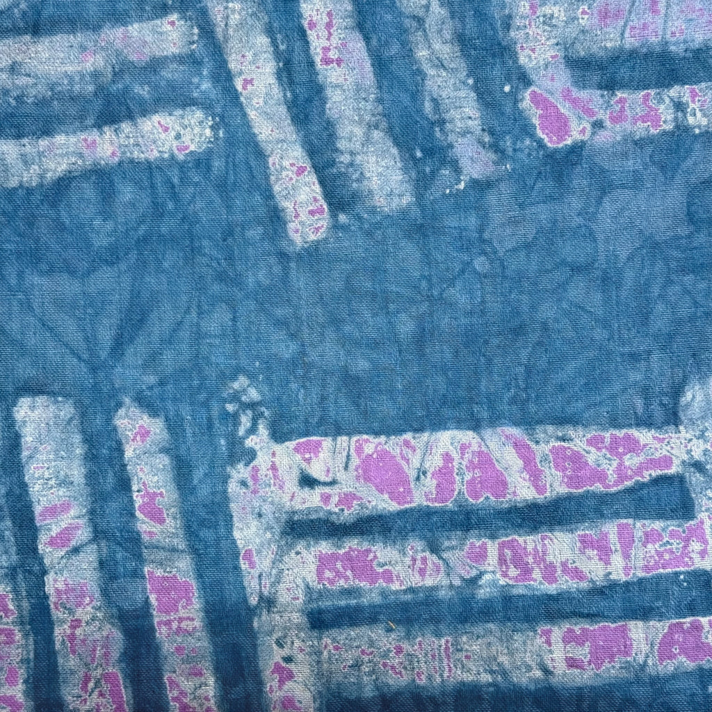 African Fabric Wax Batik 3008 - Ananse Village