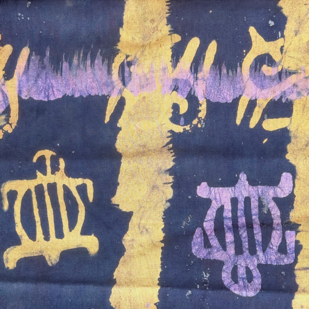 African Fabric Wax Batik 3010 - Ananse Village