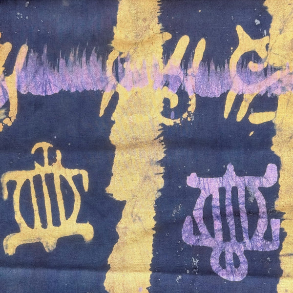 African Fabric Wax Batik 3010 - Ananse Village