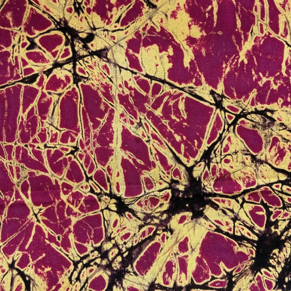 African Fabric Wax Batik 3011 - Ananse Village