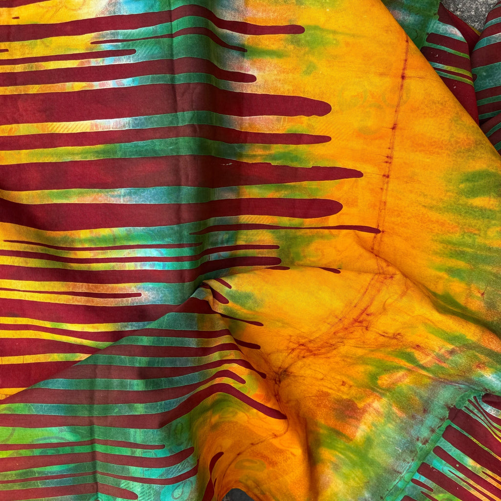 African Fabric Wax Batik 3014 - Ananse Village