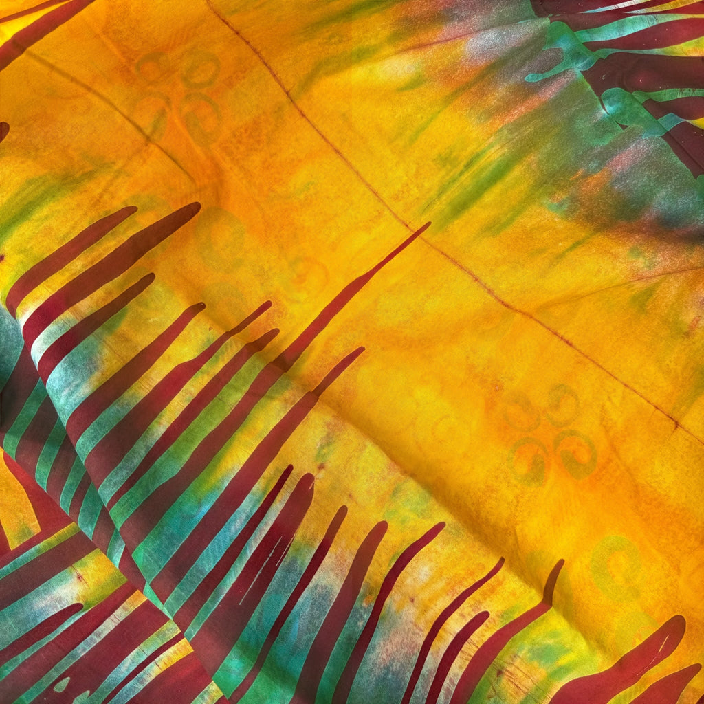 African Fabric Wax Batik 3014 - Ananse Village