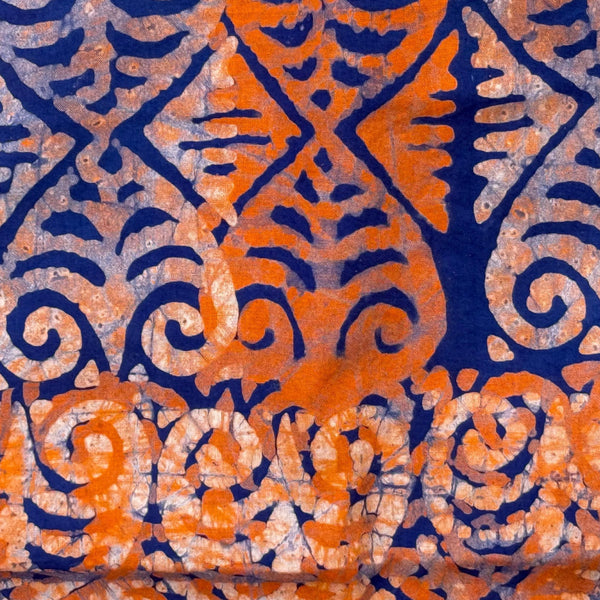 African Fabric Wax Batik 3018 - Ananse Village