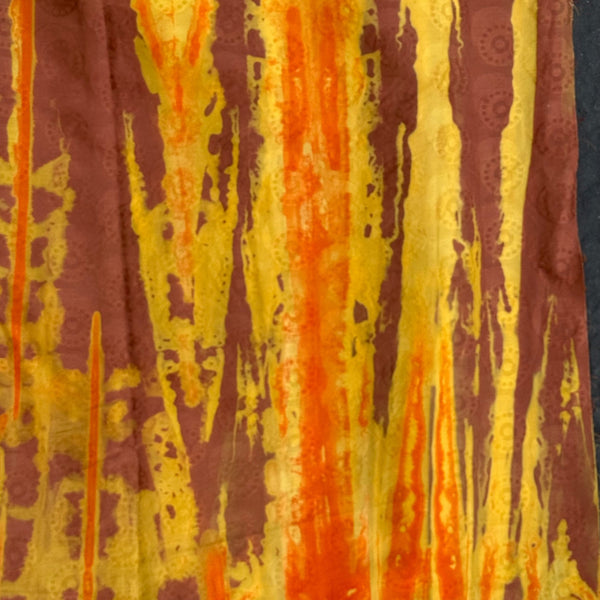 African Fabric Wax Batik 3021 - Ananse Village
