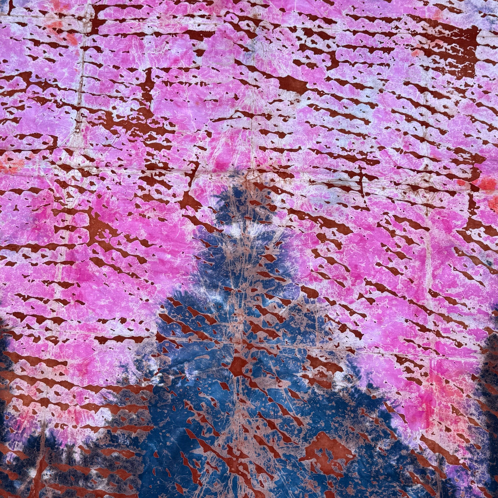 African Fabric Wax Batik 3028 - Ananse Village