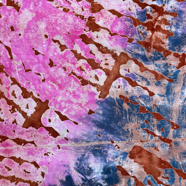 African Fabric Wax Batik 3028 - Ananse Village