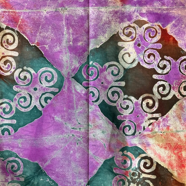 African Fabric Wax Batik 3029 - Ananse Village