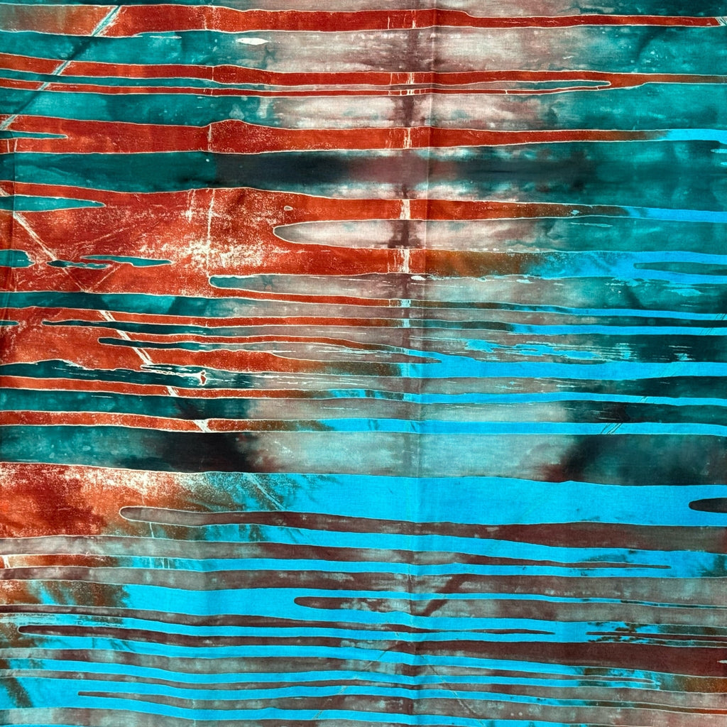 African Fabric Wax Batik 3031 - Ananse Village
