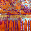African Fabric Wax Batik 3033 - Ananse Village