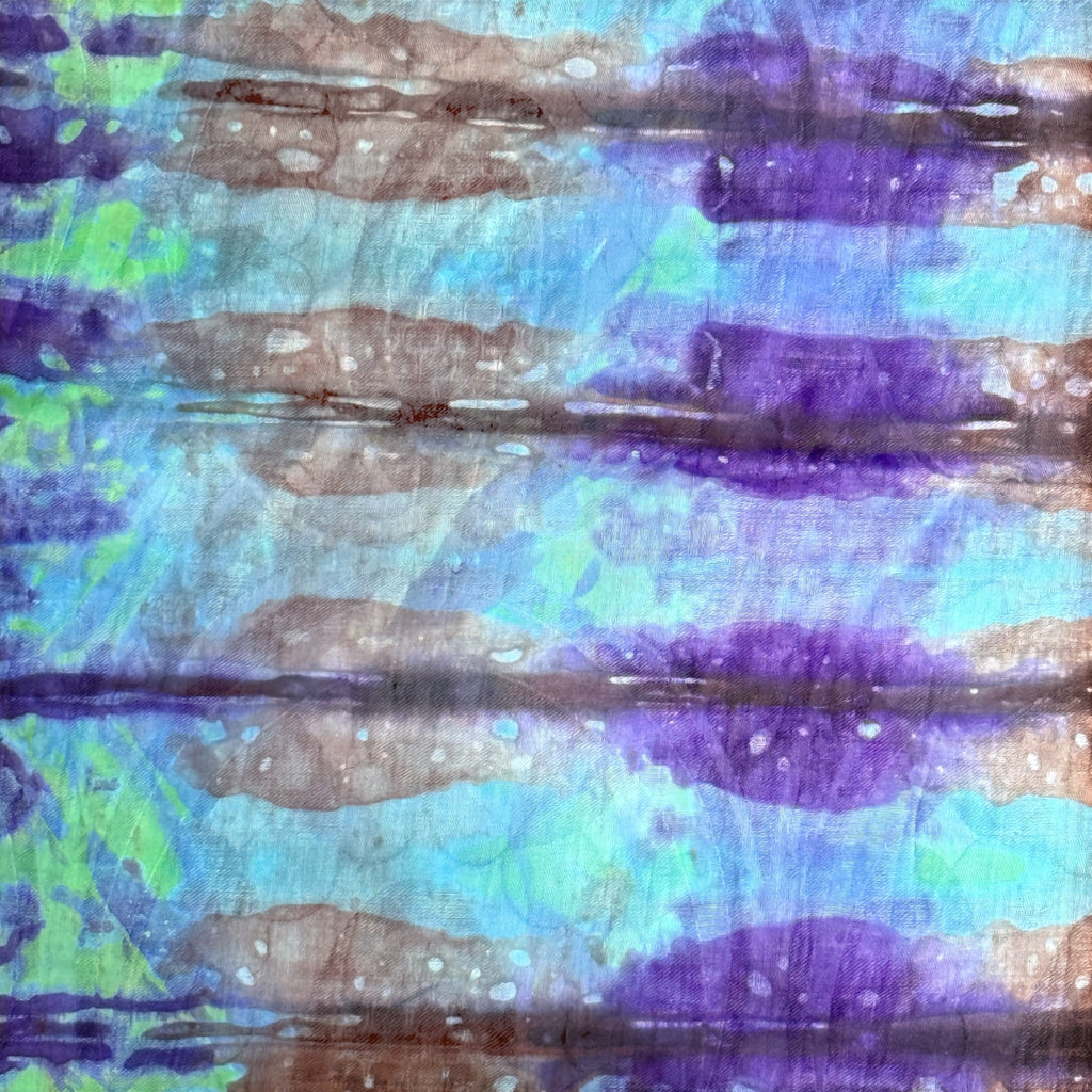 African Fabric Wax Batik 3034 - Ananse Village