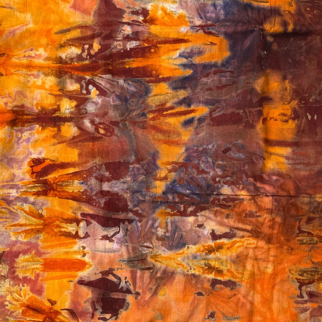 African Fabric Wax Batik 3035 - Ananse Village