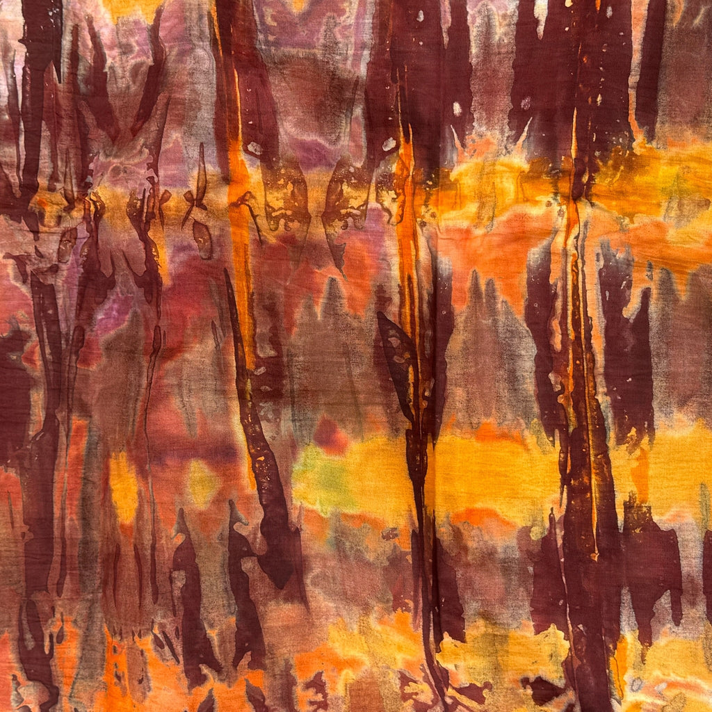 African Fabric Wax Batik 3035 - Ananse Village