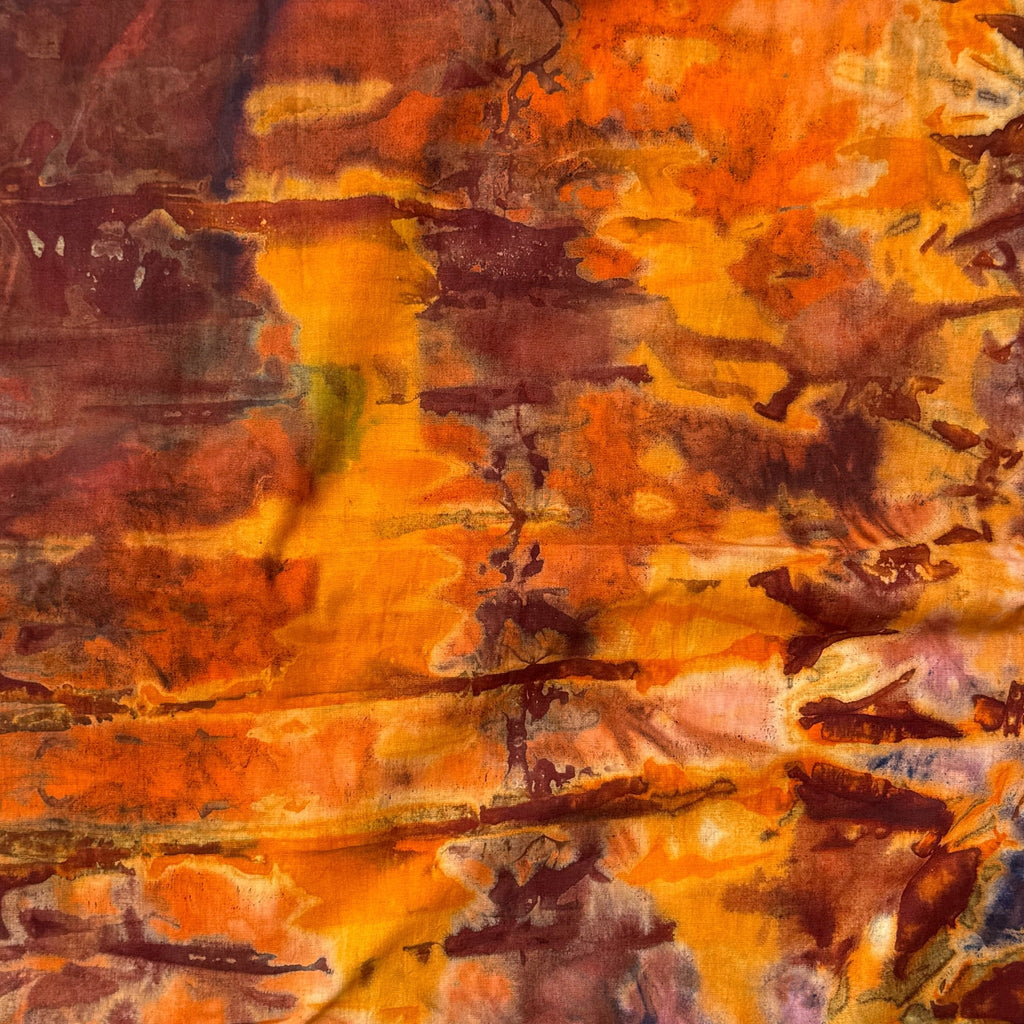 African Fabric Wax Batik 3035 - Ananse Village