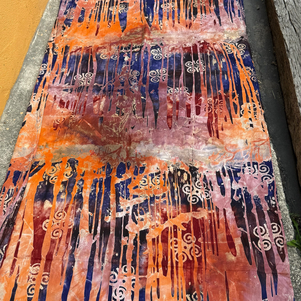 African Fabric Wax Batik 3036 - Ananse Village