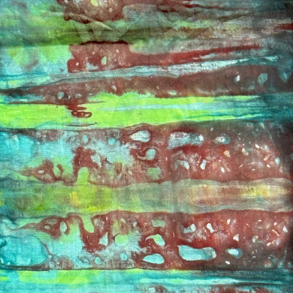 African Fabric Wax Batik 3037 - Ananse Village