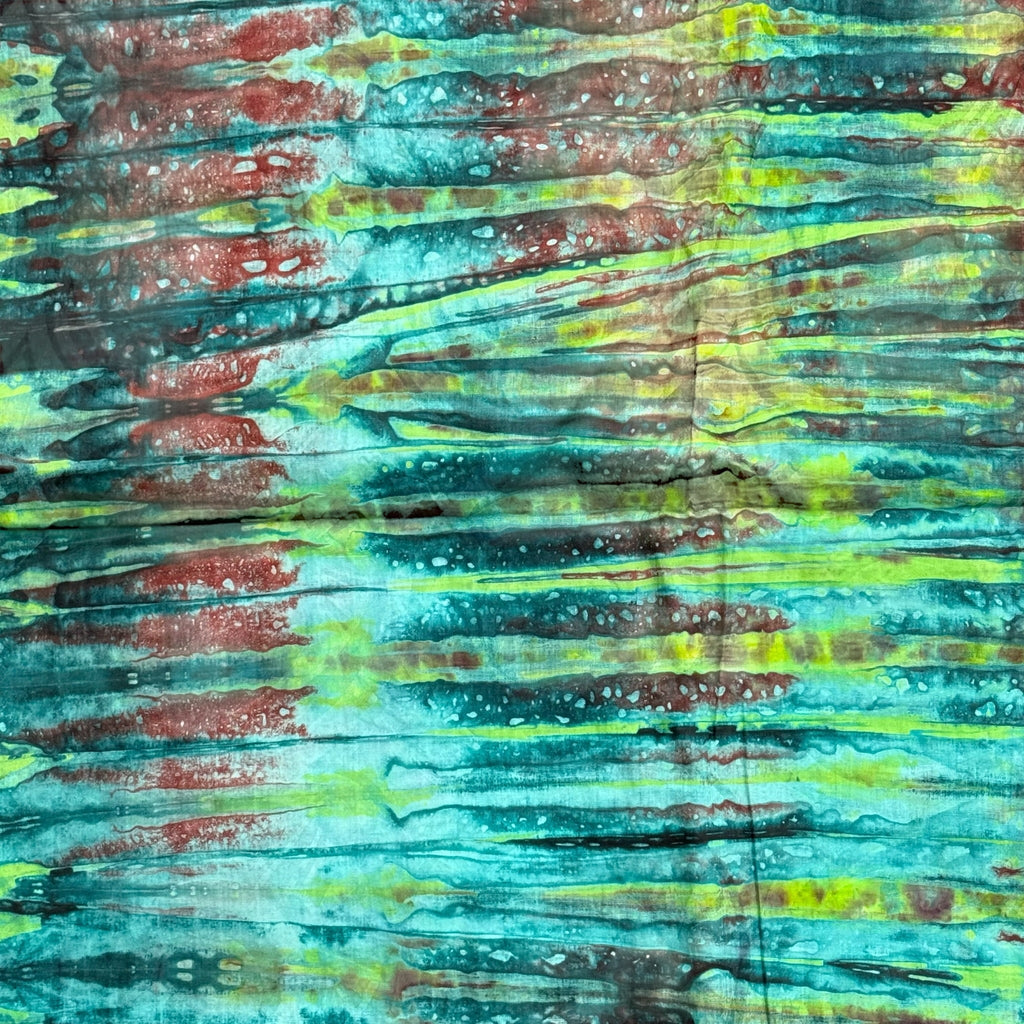 African Fabric Wax Batik 3037 - Ananse Village