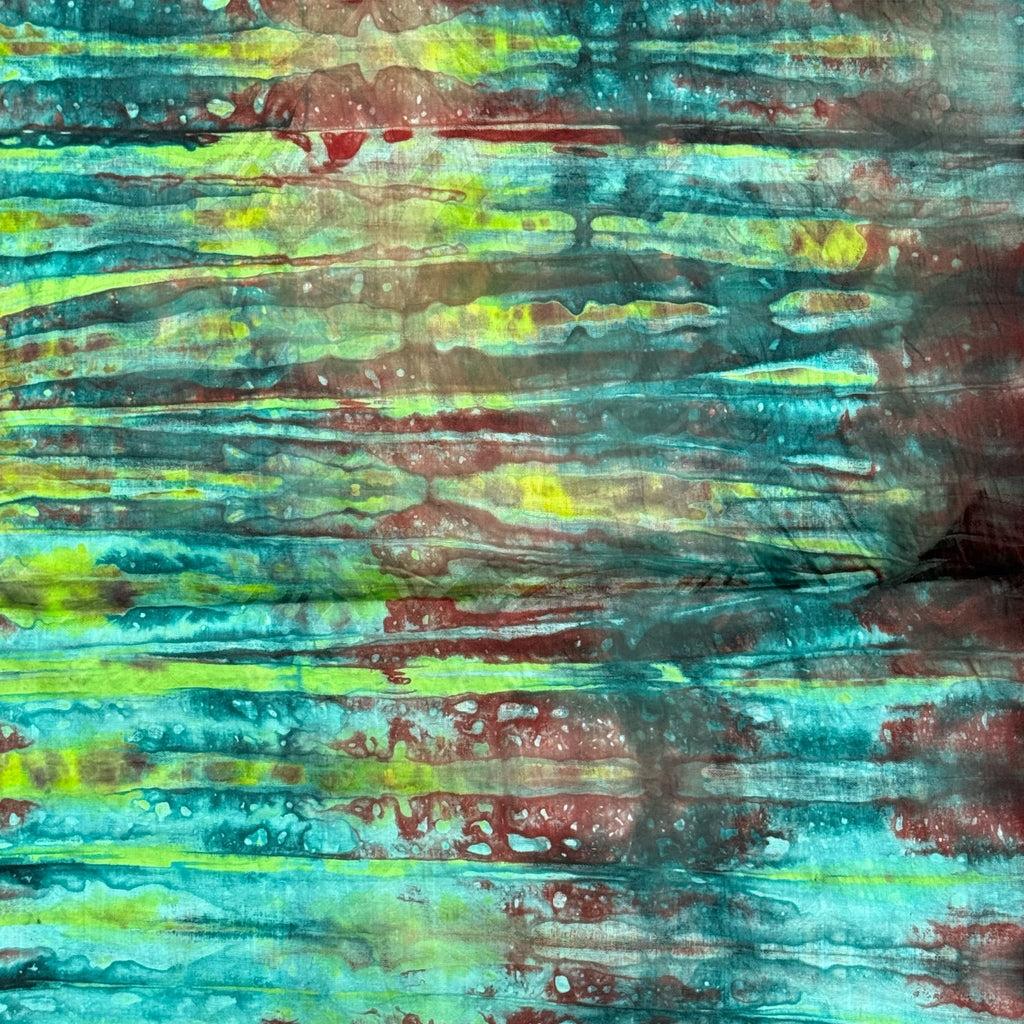 African Fabric Wax Batik 3037 - Ananse Village
